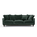 Am.pm Velvet Sofa - Dark Green