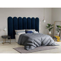 Pascal Morabito Headboard Wall Panels 210 cm - Blue/Grey/White