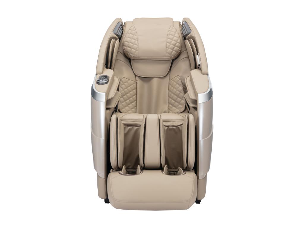 Faux leather massage chair - Voice control - Zero gravity system - Beige - Neodouce - Beige
